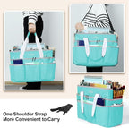 JJRING Craft Organizer Tote Bag, Large Art Storage Caddy - Image 6