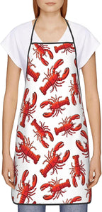Apron Cooking Chef Work Shop Women Men Baking Decorations Painting Bbq Grilling - Image 3