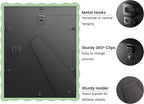 8x10 Picture Frame with Mat for 5x7, Wavy Edge Wooden Real Glass Photo Frame - Image 4