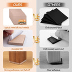 Felt Furniture Pads 10pcs 8" x 6" Self Adhesive Cuttable Furniture Felt Pads - Image 2
