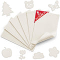 Ivory Soft Felt Sheets for Crafts, 1.6mm Thick, Kids' Crafts, DIY Projects by Grainear