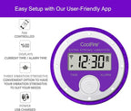 Coolfire Vibrating Alarm Clock Wristband, Silent Wake-Up Watch - Image 3