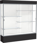 Waddell Spirit Lighted Floor Display Case, Satin Finish by WADDELL