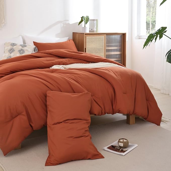 ROSGONIA Oversized King Comforter 128x120 - Image 6