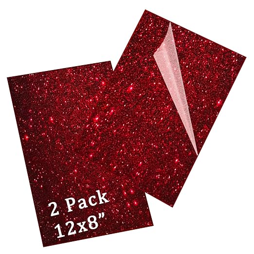 Glitter Acrylic Sheets, 2 Pack, 1/8" Thick | 3mm Cast Sparkly Sheets, by FaeliKnise-BringFairytoLife