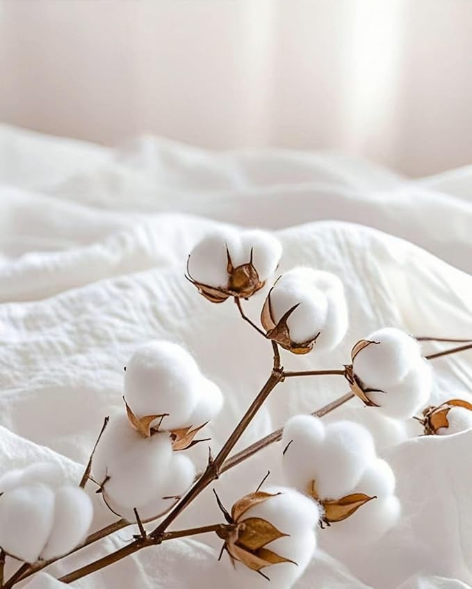 Twin Size Flat Sheet Only, Soft 300 Thread Count 100% Cotton Flat Sheets - Image 5