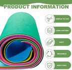 TANEMUDO 10 Pcs Craft Foam Sheet Roll in 10 Colors, Bulletin Board, and Cosplay - Image 3