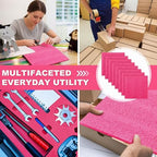 Pangda 8 Pcs 12" x 12" x 0.25" Pink Polyethylene Foam Sheets Antistatic Foam - Image 4