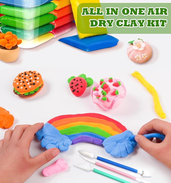Air Dry Clay 80 Packs Foam Clay Air Dry Foam Clay - Image 4