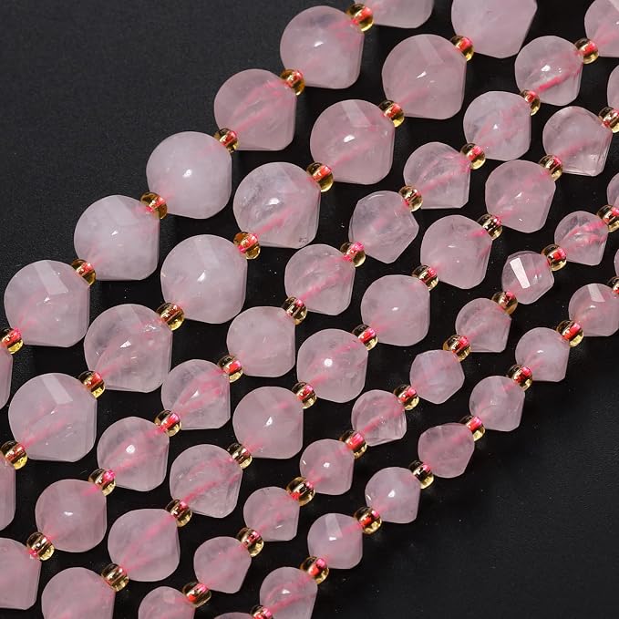 42pcs Natural Quartz Stone Beads - Image 6