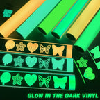 WRAPXPERT Glow in the Dark Permanent Vinyl Roll, Lime Green Glow in the Dark - Image 3