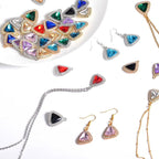 stino 40/48Pcs Paired Crystal Pendants Charms - Image 5