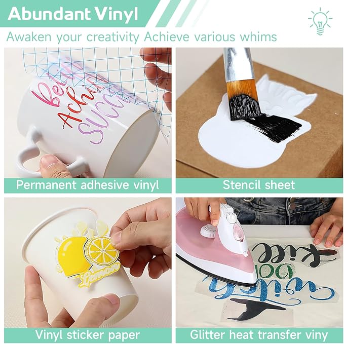 GO2CRAFT All-in-One Accessories Bundle, Weeding Tools, Transfer Tape, Crafting - Image 4