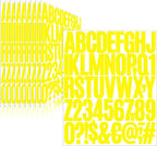 Letter Stickers, Mailbox Numbers, 2 Inch Waterproof Vinyl Alphabet | 2 Inch by Llewyn