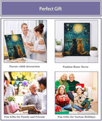 Cat Paint by Numbers for Adults - Image 8