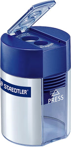 STAEDTLER Double-Hole Tub Pencil Sharpener: Dual Size Manual Sharpener - Image 2