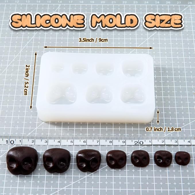 Nuvretk 7 Cute Silicone Molds for Needle Felting - Image 3