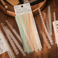 40 Pcs Transparent Lace Stickers - Image 2