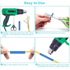 900 Pcs Wire Heat Shrink Tubing Kit, Industrial Heat-Shrink Tubing - Image 4