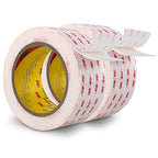 3M Double Sided Tape Heavy Duty 2'' x 15.4Ft 0.043in Thick White 2 Pack | 4950 by 3MFullRangeProducts