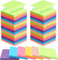 Kajaia 24 Pads Full Adhesive Sticky Notes Colorful Sticky Notes Adhesive Memo by Kajaia
