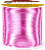 Mandala Crafts 18 Gauge Pink Anodized Aluminum Craft Wire, 100 FT | Colored - Image 2