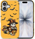 Case for iPhone 17, Scratch Resistant Hybrid Double Layer Hard Shell，Cute by Toulas