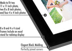 Americanflat Square Picture Frame Set in Black - Image 3