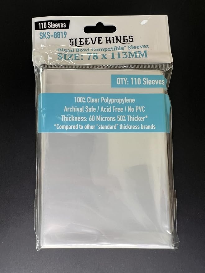 Sleeve Kings "Blood Bowl Compatible Sleeves 78 X113 mm - Image 3