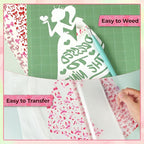 HTVRONT Pink Bow Heat Transfer Vinyl - Image 3