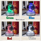 IFOLAINA Tiger Lovers Gifts for Men Women 3D Crystal Ball | Decorative Engraved - Image 6