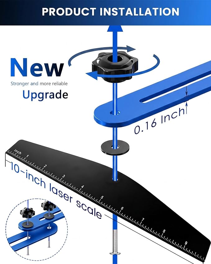 TANYO Stair Tread Template Tool, Adjustable - Image 3