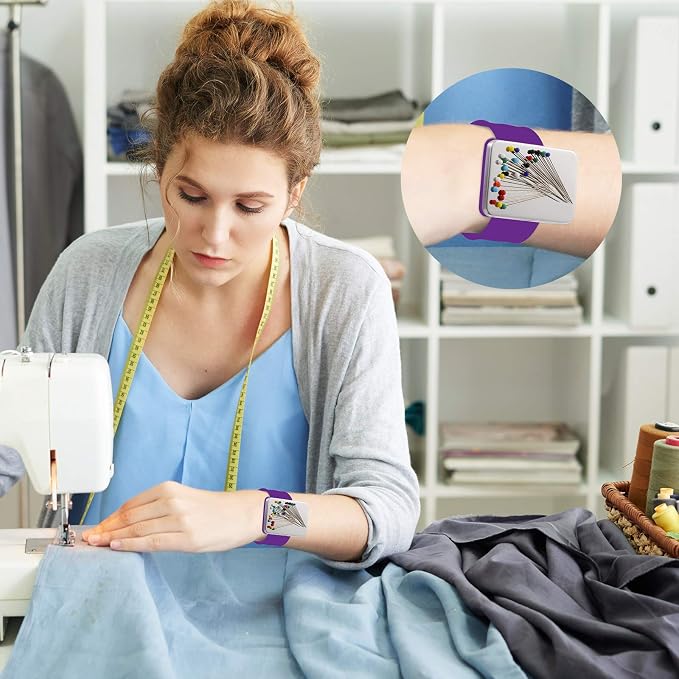 Magnetic Wrist Sewing Pincushion - Image 6
