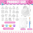 JellyArch 20 Set Princess DIY Painting Kit Ceramic to Paint Your Own Princess - Image 4