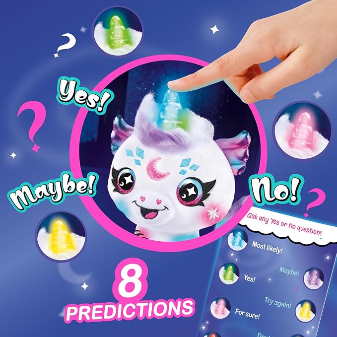 Canal Toys Airbrush Plush Cosmic Light Up Unicorn! Decorate, Repeat! Customize - Image 2