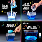 Original Stationery Starry Night Giant Crystal Growing Terrarium Kit - Image 4
