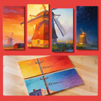 Large Canvas Panels 12 Pack 10.23x20.3 Inch – 8 oz Triple Primed 100% Cotton - Image 4