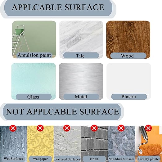 LMJIA Sticky Tack for Wall Hanging Pcs — Removable Poster Putty & Mounting Putty - Image 6