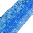 2mm 180pcs Blue Crystal Tiny Gemstone Beads - Image 8