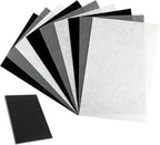 Felt Sheets for Crafts 9PCS 11.8 * 7.9in Wool Stiff Felt Sheets Soft Fabric by DIVINA+VITAE