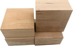 4PCS Basswood Carving Blocks, Whittling Wood Carving Kit, Unfinished Wooden by Unknown