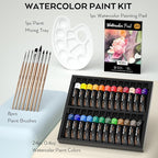 Nicpro Watercolor Paint Set for Adults, Beginner & Artists, 24 Colors - Image 5