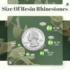 6000PCS 4mm Resin Rhinestones Bulk - Image 3