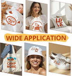HTVRONT Orange Heat Transfer Vinyl Bundle - Image 2