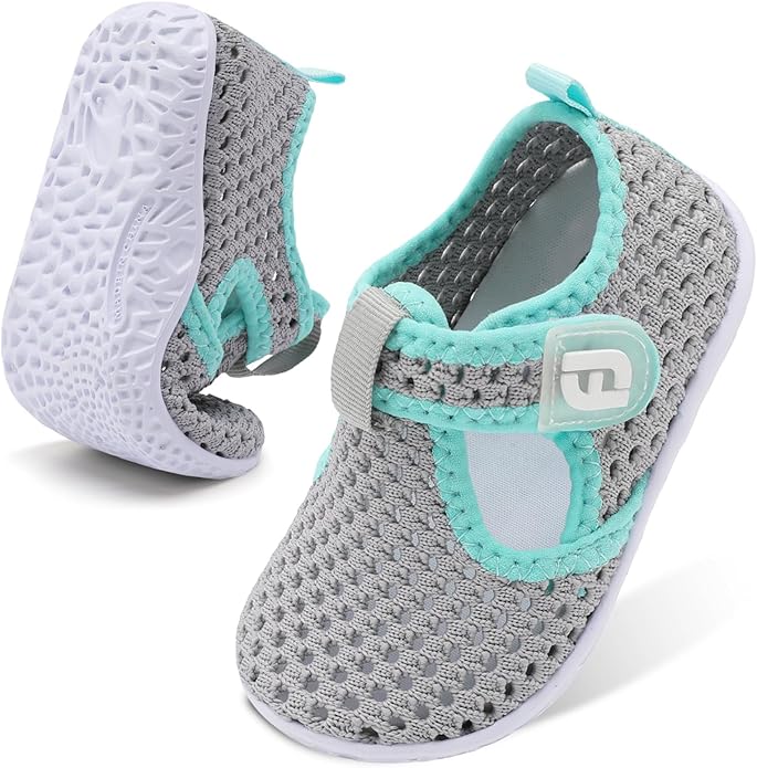 JOINFREE Baby Toddler Water Shoes Boys Girls Sandals Barefoot Kids Breathable Sneakers Shoes for Walking Running