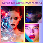 Ahardaim 120Pcs Colored Cellophane Sheets, 7.5 x 7.5 Inch Cellophane Paper - Image 6