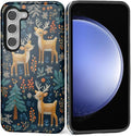 Case for Samsung Galaxy S23 Plus Case, Cute Christmas Reindeer Design Hybrid by Kapadiy