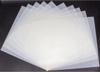 10PCS 10mil Blank Mylar Stencil Sheets, 12X12 inch Milky Translucent PET Blank by neglex