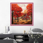 Joyhoor Cross Stitch Kits for Beginners Stamped Cross-Stitch Supplies - Image 2