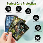 600 Counts Card Sleeves for Trading Cards, Soft Penny Sleeves Clear Baseball - Image 3